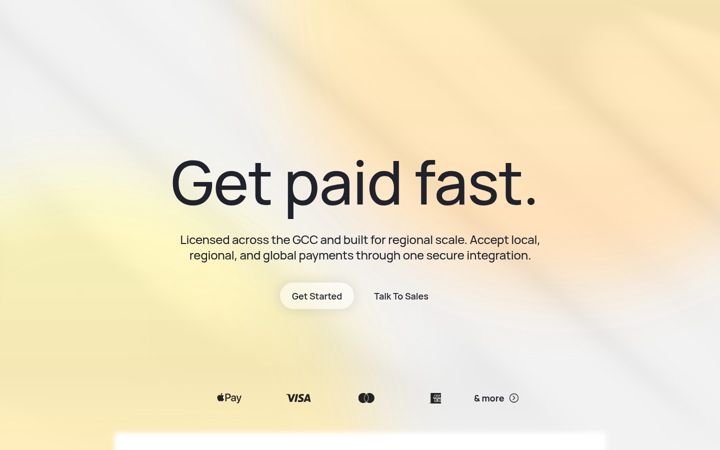 Screenshot of tap.company