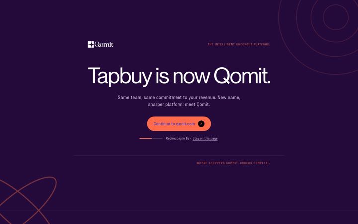 Screenshot of tapbuy.io