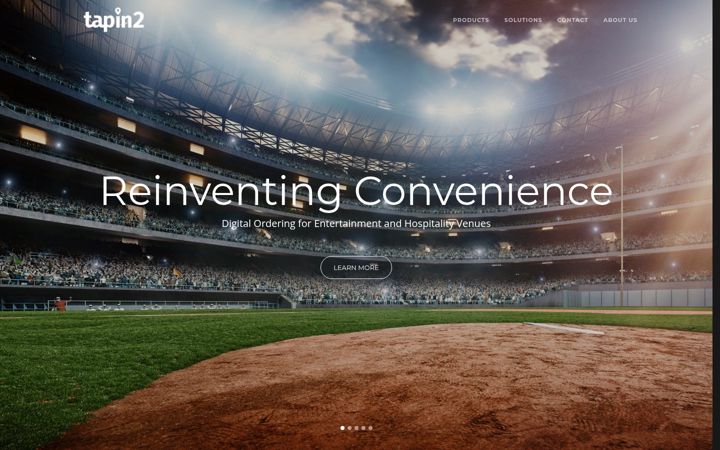 Screenshot of tapin2.co