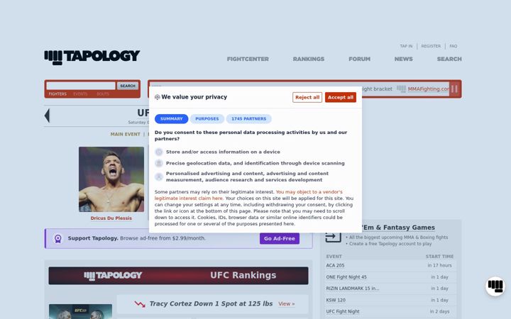 Snímek obrazovky tapology.com