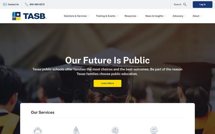 Zrzut ekranu tasb.org