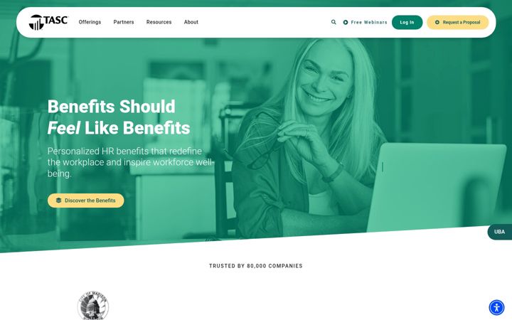 Screenshot di tasconline.com