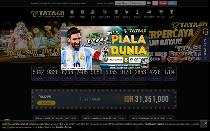 Screenshot of tata4dbatik.com