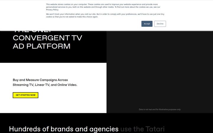 Screenshot of tataritv.com
