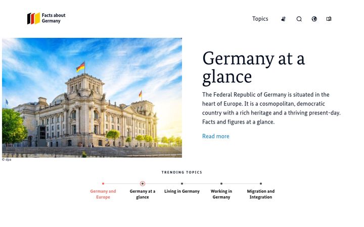 Екранна снимка на tatsachen-ueber-deutschland.de