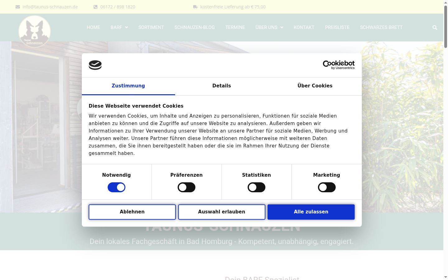 Sutikimo reklamjuostės, rodytos prieš bet kokią sąveiką, ekrano kopija