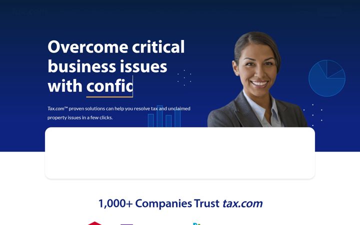 Skärmbild av tax.com
