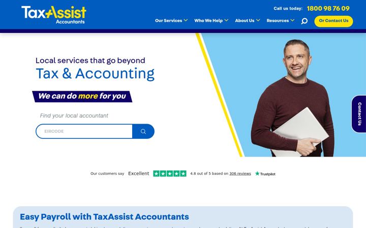Screenshot of taxassist.ie