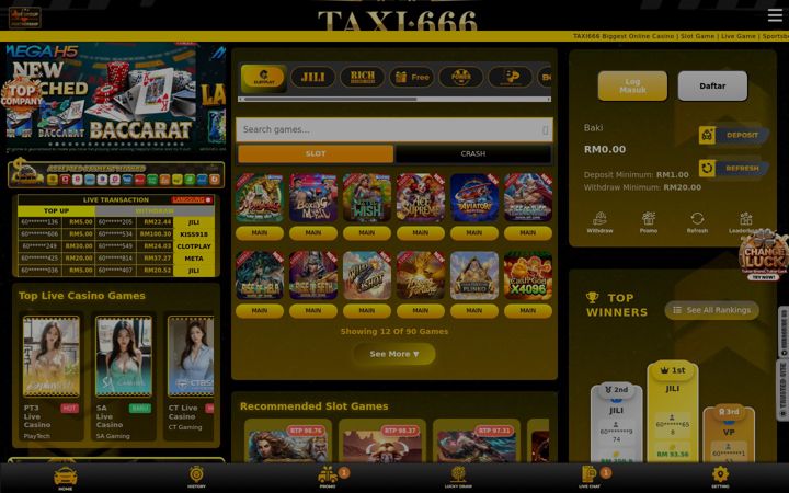 Screenshot ta' taxi666.info