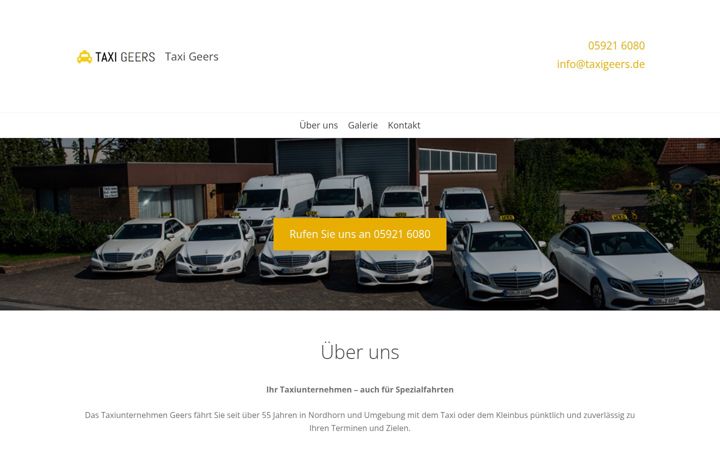 Skærmbillede af taxifahrten-tagesklinik.de