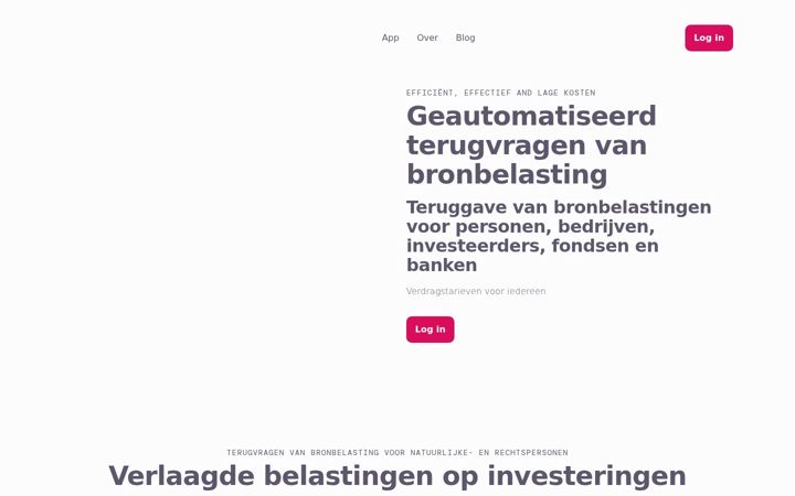 Screenshot of taxodian.com