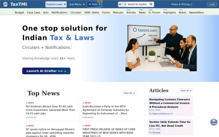 Screenshot of taxtmi.com