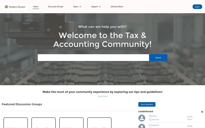 Screenshot of taxwise.com