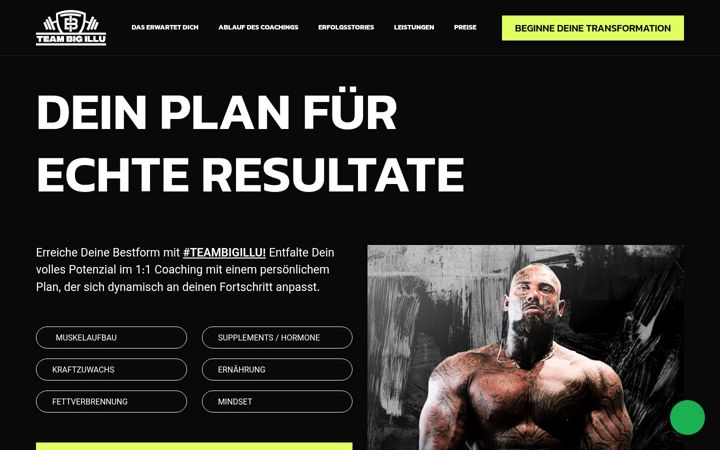 Screenshot di tbi-coaching.de