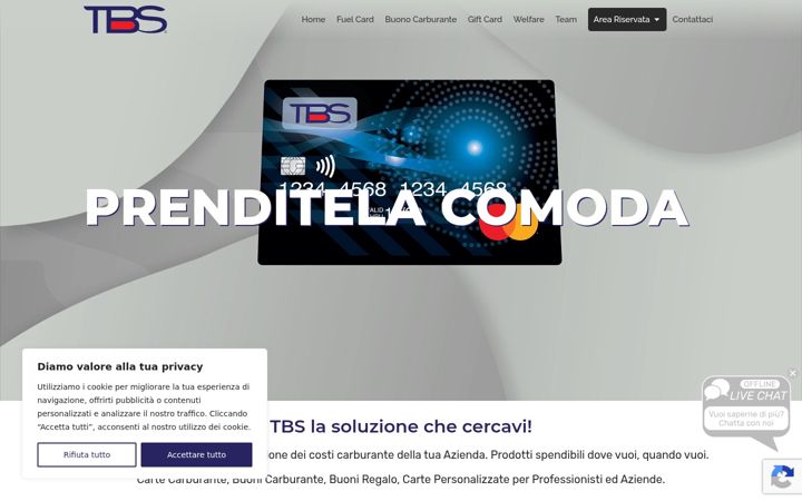 Screenshot of tbs-europe.com