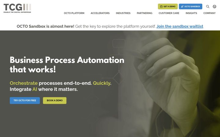 Screenshot of tcgprocess.com