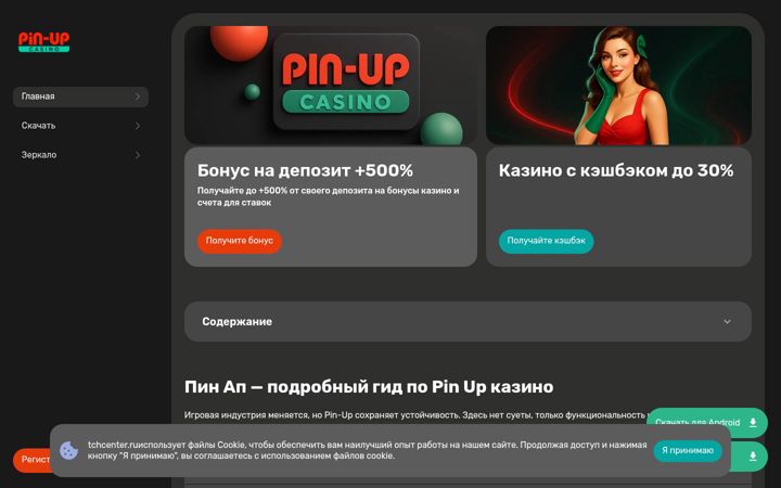 Screenshot of tchcenter.ru