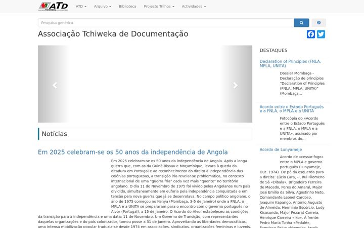 Screenshot του tchiweka.org