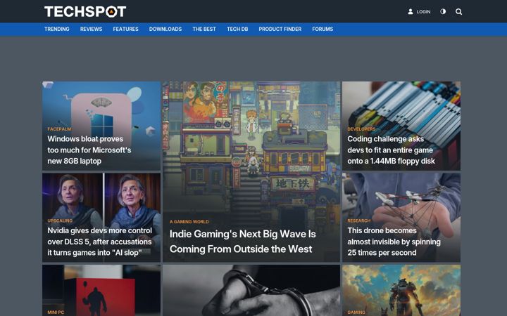 Screenshot of tchspt.com