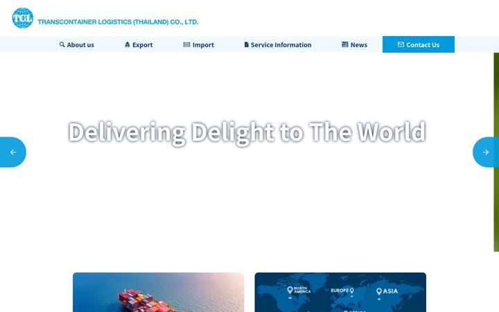 Screenshot of tcl.co.th