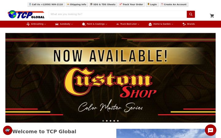 Screenshot of tcpglobal.com