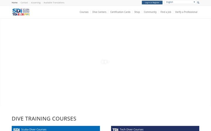 Screenshot of tdisdi.com