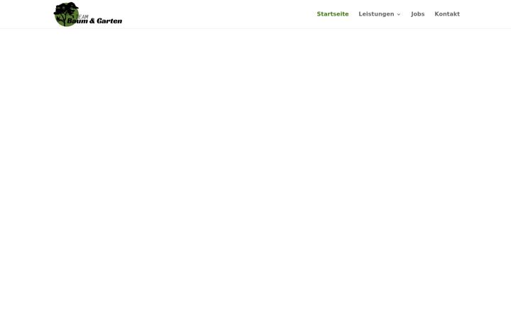 Screenshot of teambaumundgarten.de