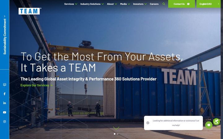 Screenshot of teaminc.com