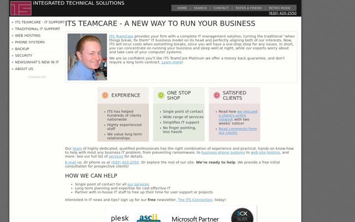 Screenshot of teamits.net