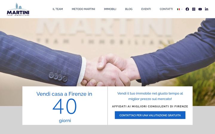 Screenshot of teammartini.it
