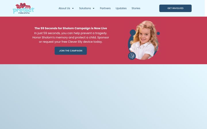Screenshot ta' teamprotect.org