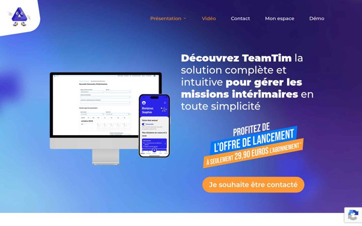 Screenshot of teamtim.fr