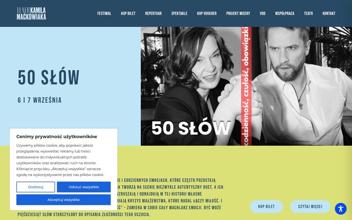 Screenshot di teatrmackowiaka.pl