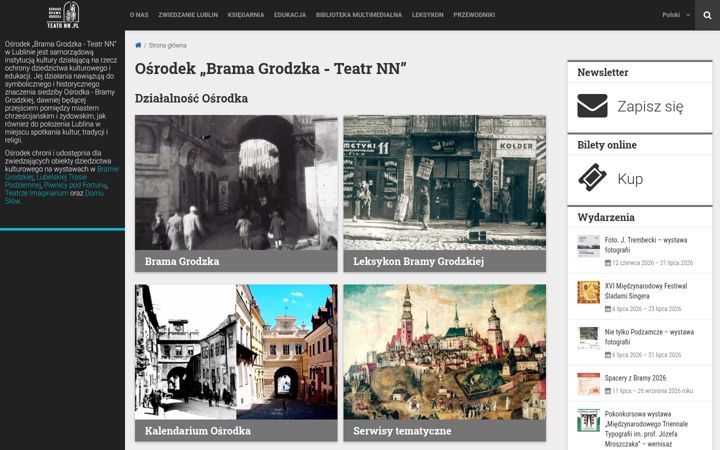 Screenshot of teatrnn.pl