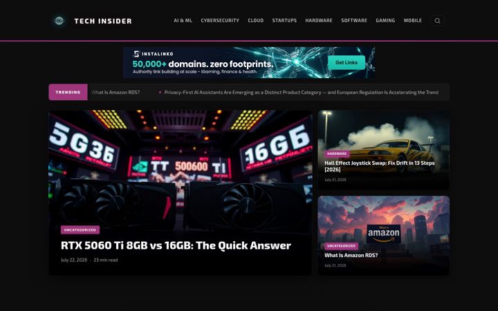 Screenshot of tech-insider.org