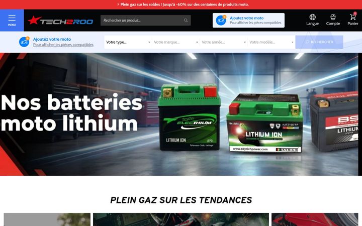 Screenshot of tech2roo.com