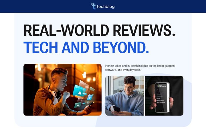 Screenshot of techblog.page