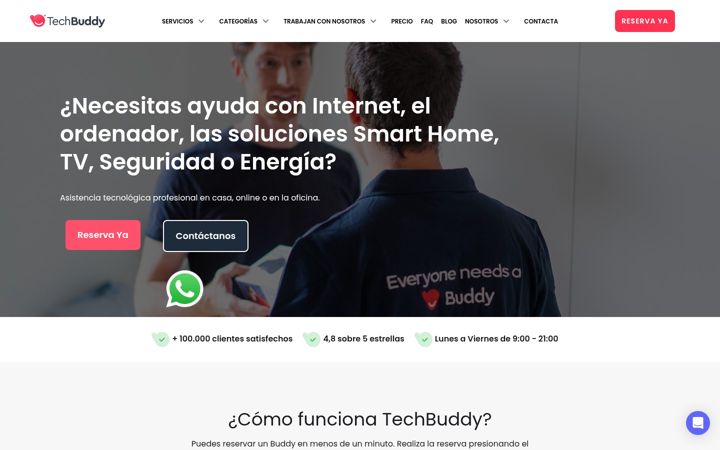 Zrzut ekranu techbuddy.es