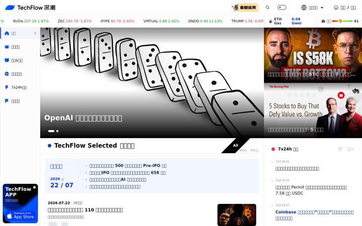 Screenshot of techflowpost.com