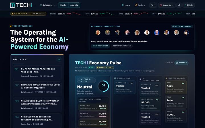 Screenshot του techi.com