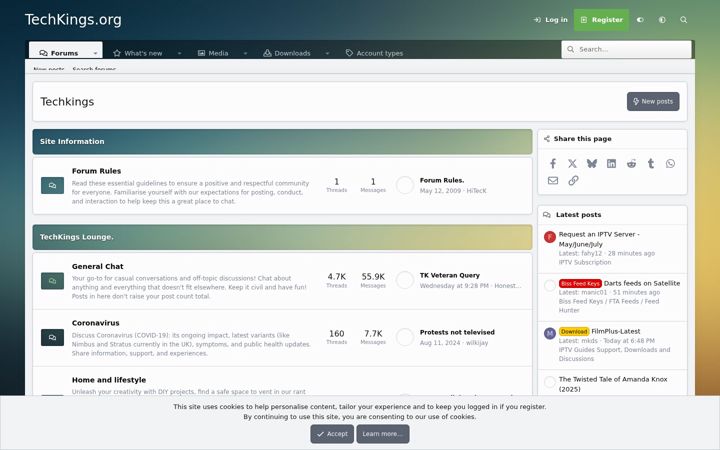 Screenshot of techkings.org