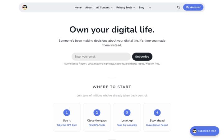Screenshot of techlore.tech
