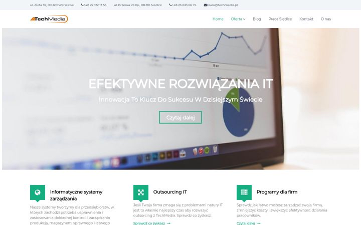 Screenshot of techmedia.pl