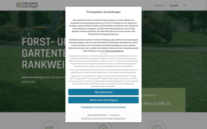 Képernyőkép: technikmitkopf.at