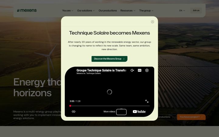 Screenshot of techniquesolaire.com