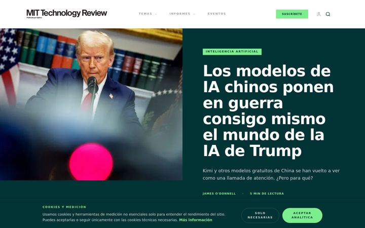 Screenshot ta' technologyreview.es