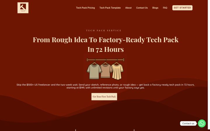 Screenshot of techpackgenius.com