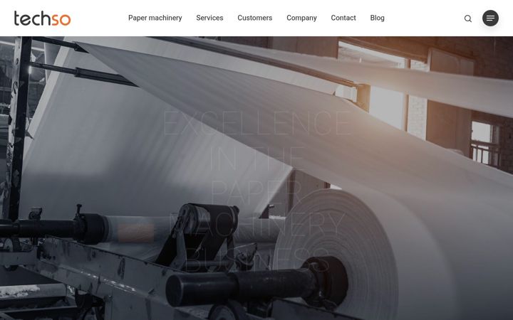 Screenshot of techso.eu