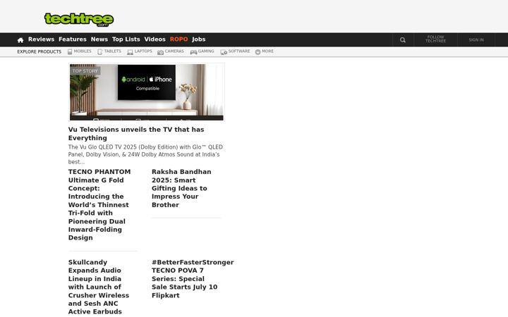 Screenshot of techtree.com