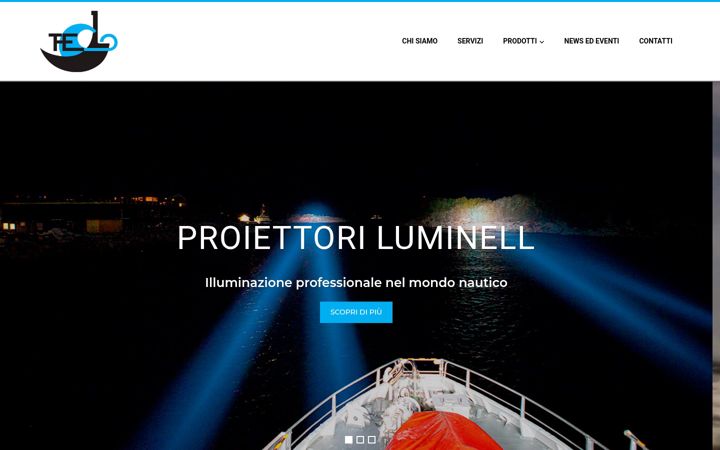 Screenshot di teclosrl.com